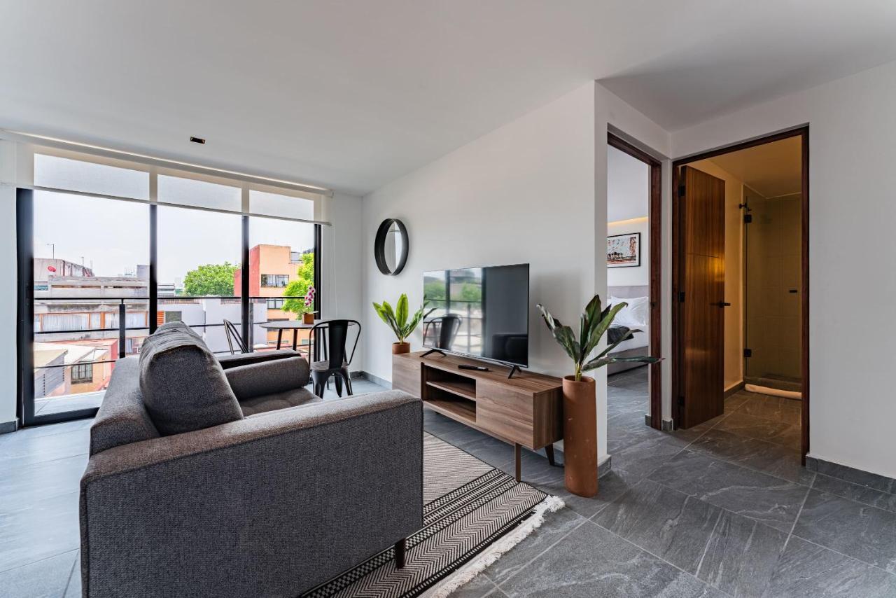 Santa Ma La Ribera Apartments By Vh Mexico By Eksteriør billede